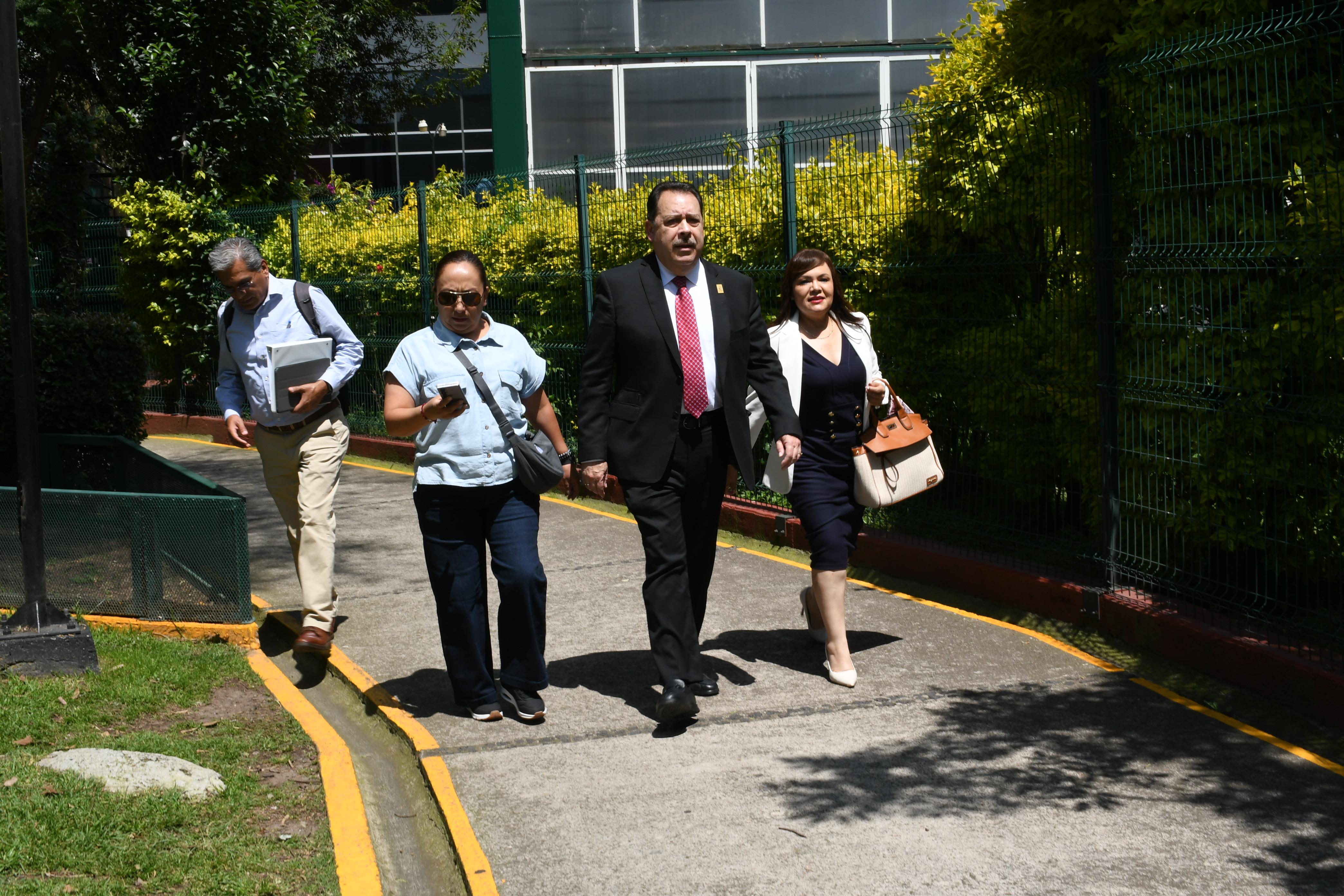 Acompañando a la Secretaria General Electa de la Sección II, María del Pilar García Morales